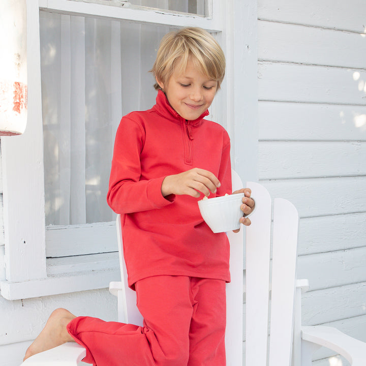 Portside Lounge Pants-Royal Red