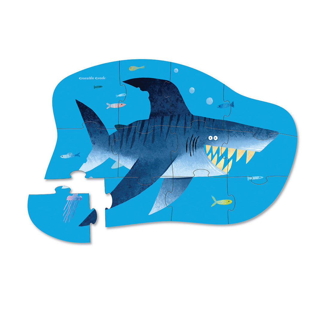 12-Piece Mini Puzzle - Shark City