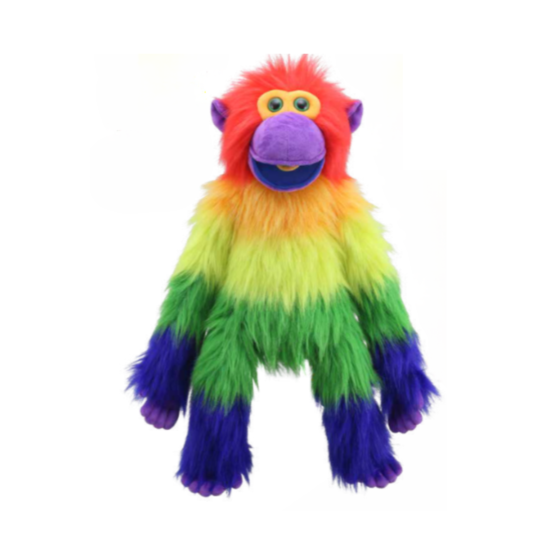 Rainbow Puppets: Monkey