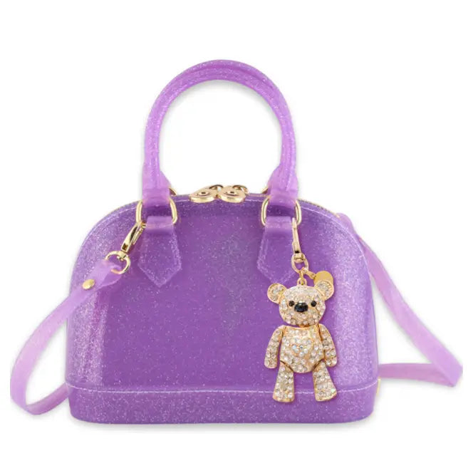 Cate: Crystal Teddy Sparkle Edition-Purple Sparkle