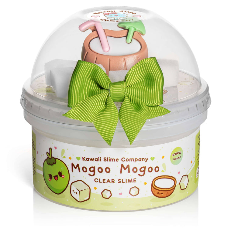Mogoo Mogoo Coconut Jelly Cube Clear Slime (4pcs/case)