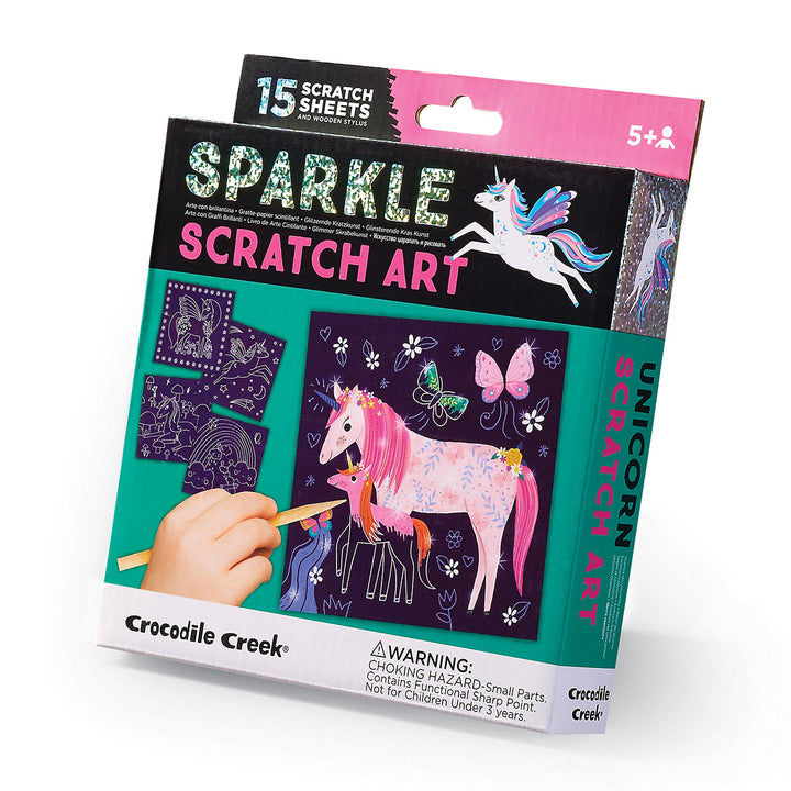 Sparkle Scratch Art - Unicorn