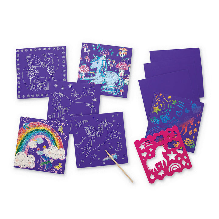 Sparkle Scratch Art - Unicorn