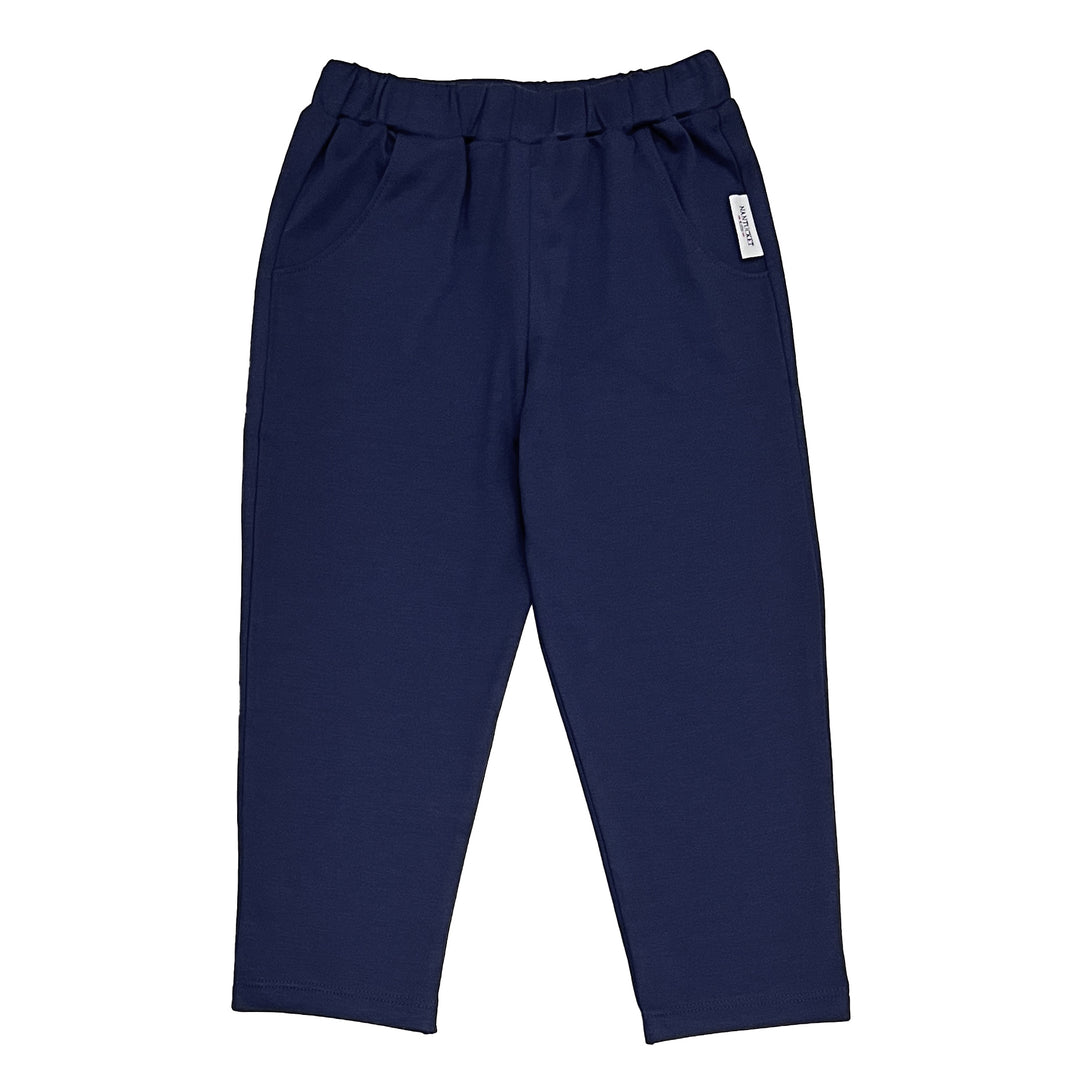 Essentials Pima Pull On Pants-Nautical Navy