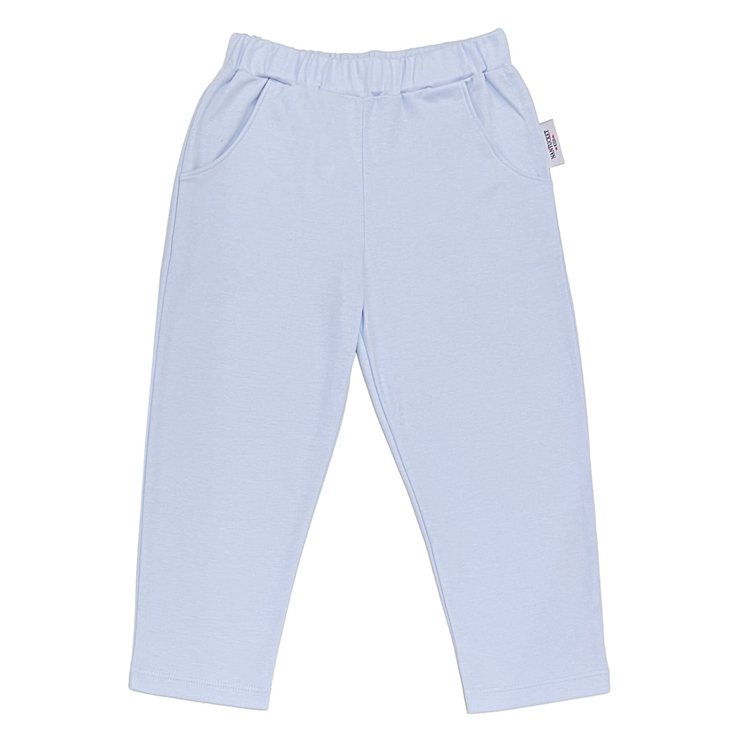Essentials Pima Pull On Pants-Chatham Bars Blue