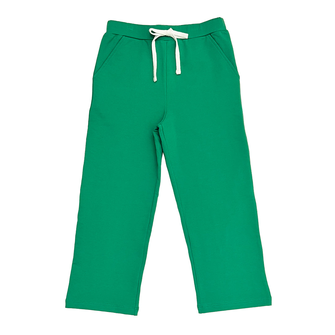 French Terry Lounge Pants-Greenwich Green