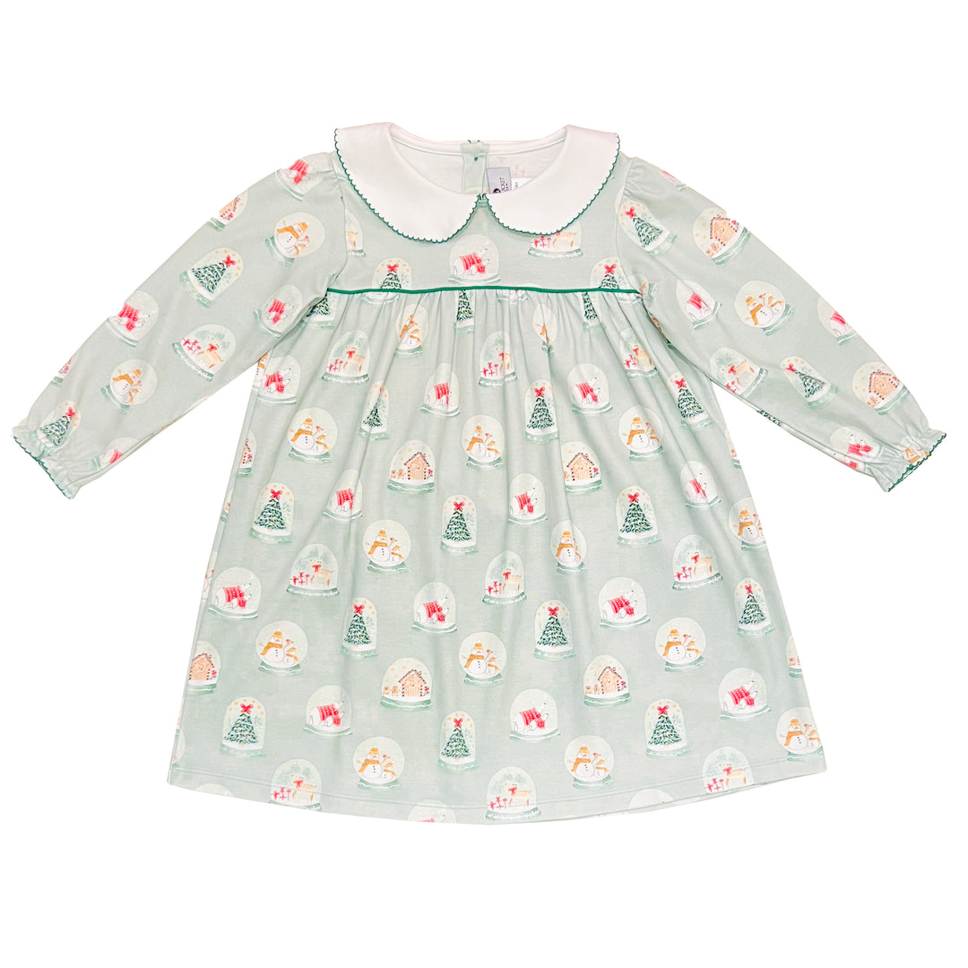 Snow Globes Pima Play Dress