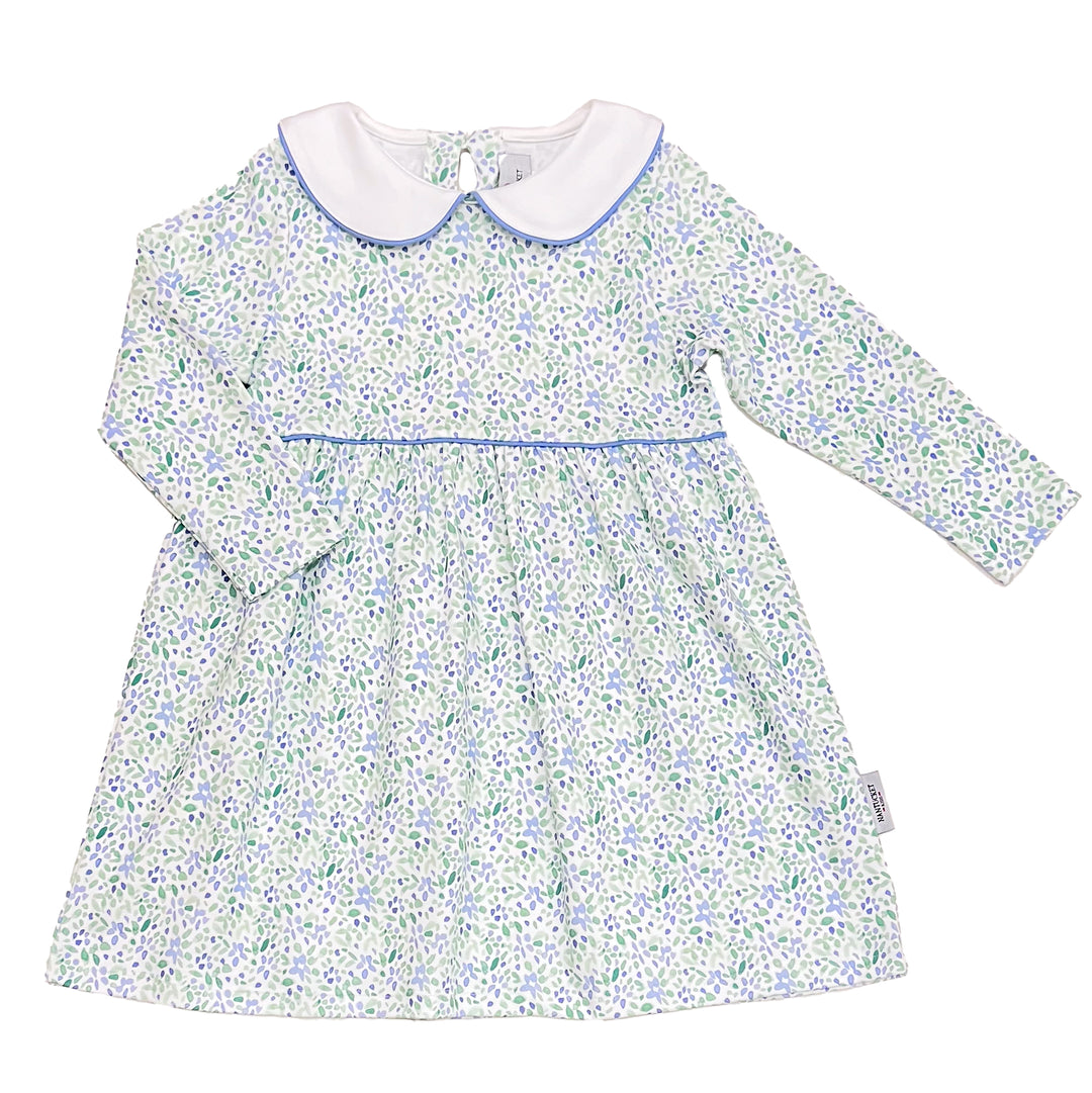 Periwinkle Floral Pima Play Dress