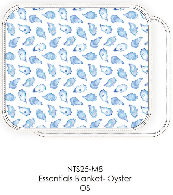 The World is Your Oyster Pima Blanket