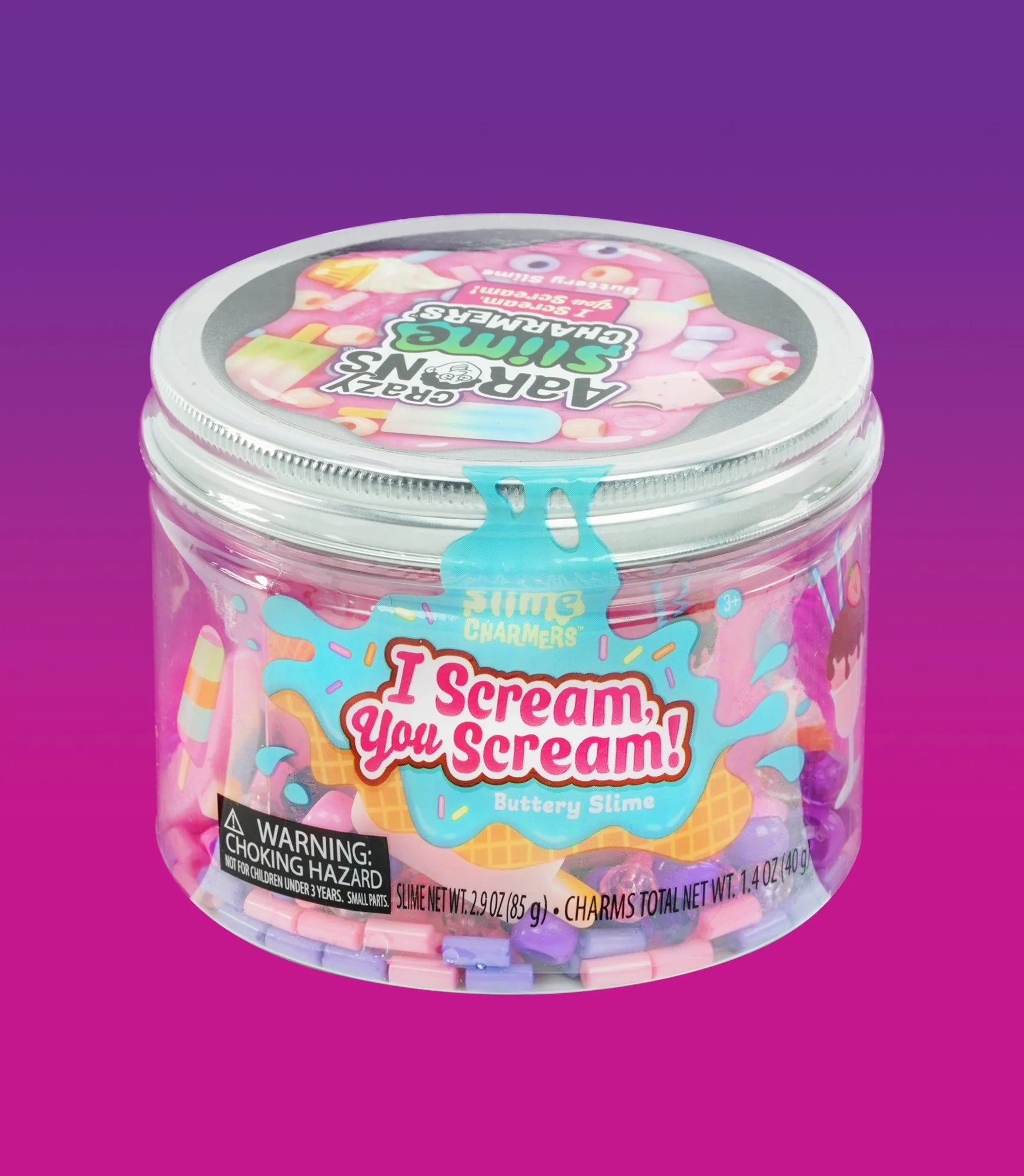 Crazy Aaron's I Scream You Scream Slime Charmers – Nantucket Kids