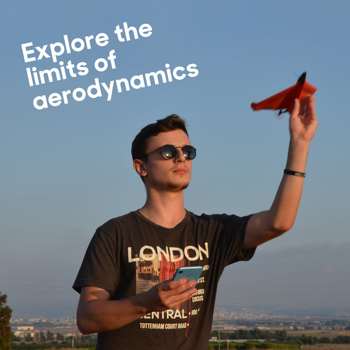 POWERUP 4.0 The Next-Generation Smartphone Controlled Paper Airplane Kit