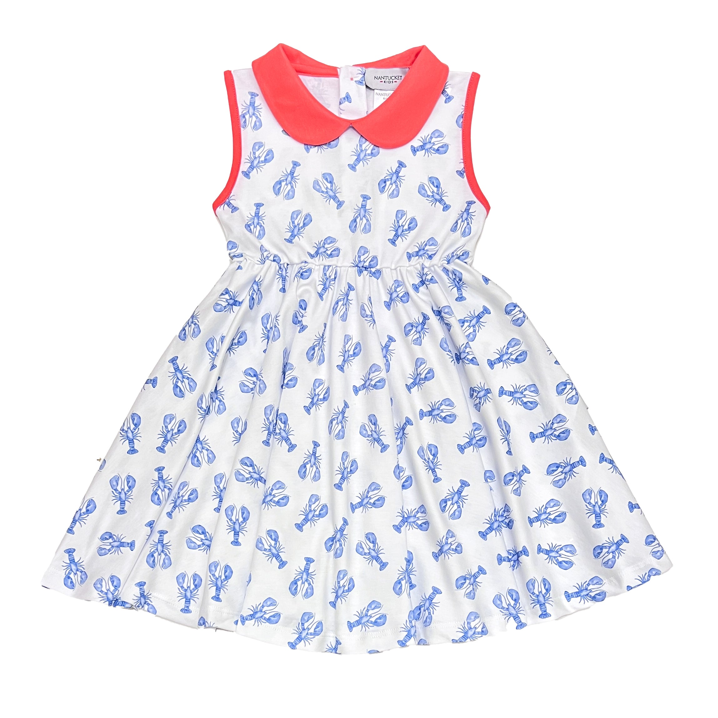 Blue Lobster Pima Play Dress