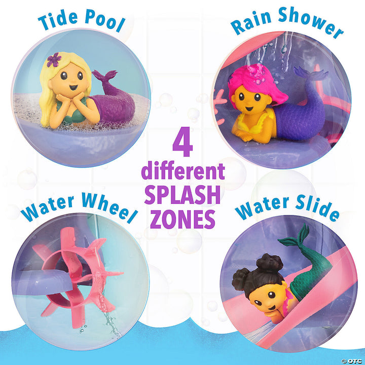 Mermaid Color Splash Water Park Bath Toy Set