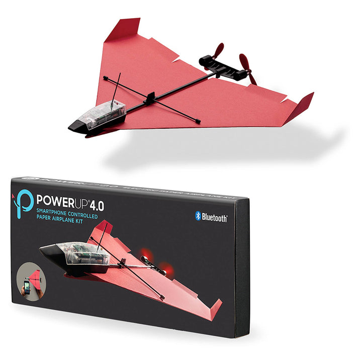 POWERUP 4.0 The Next-Generation Smartphone Controlled Paper Airplane Kit