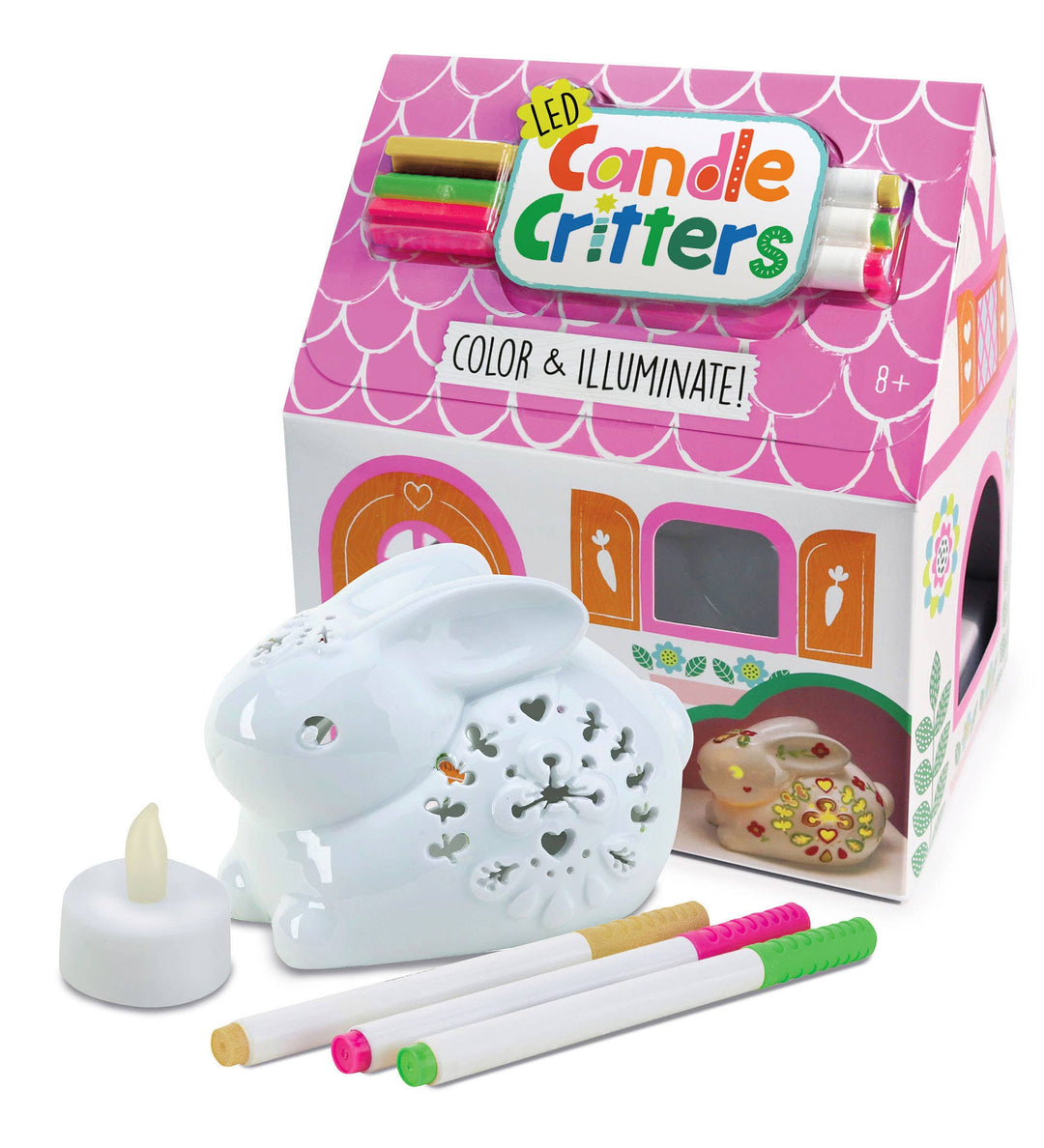 Led Candle Critters Bunny