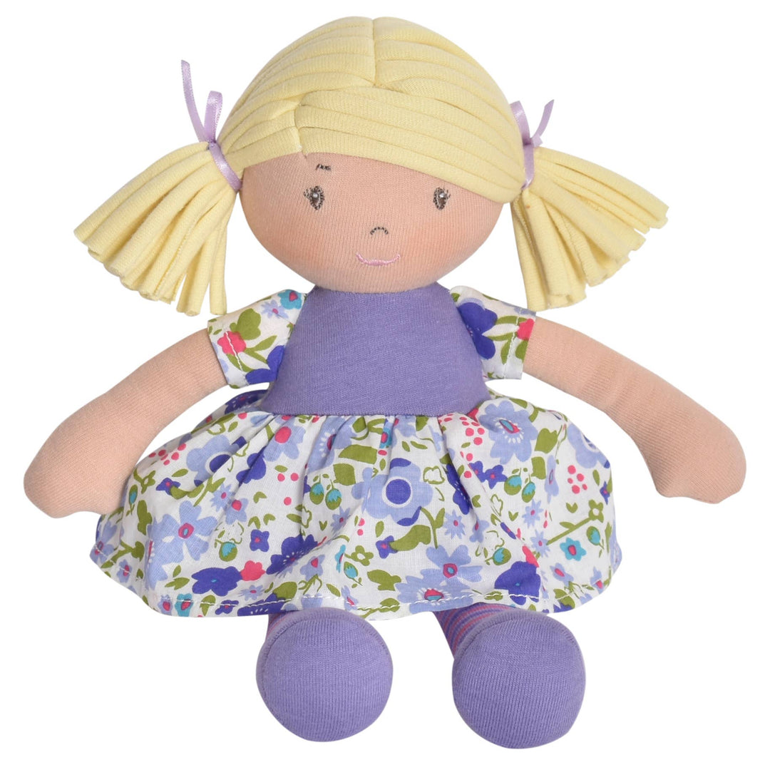 Lil'l Peggy - Blonde Hair With Lilac & Pink Dress