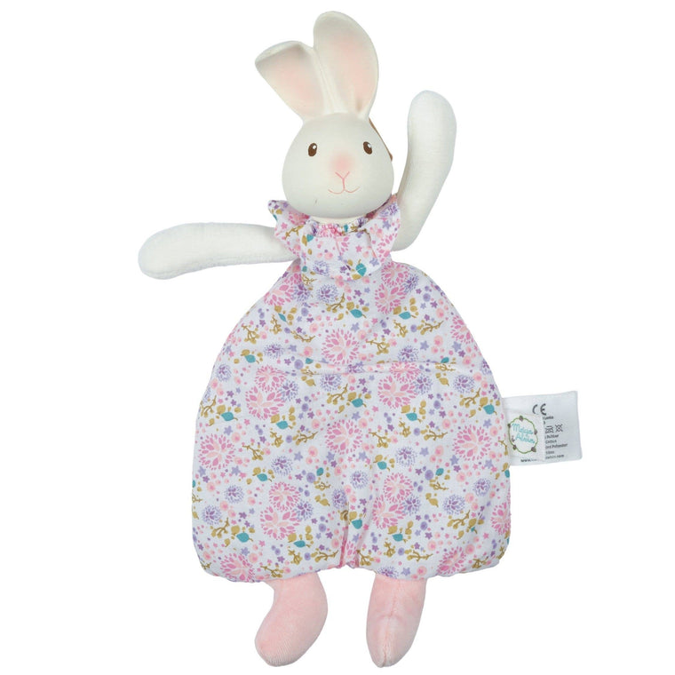 Havah the Bunny - Flat Toy with Rubber Head Bunny