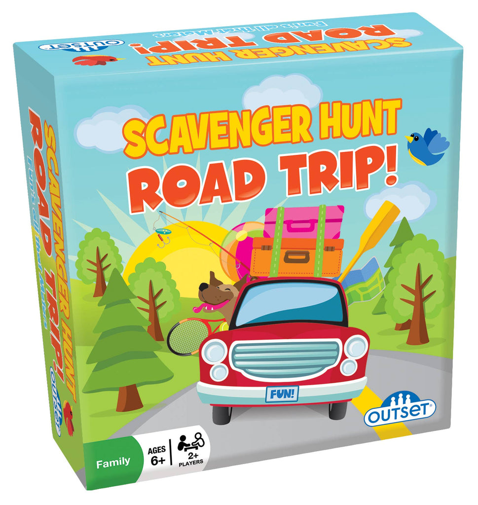 Scavenger Hunt Road Trip Card Game