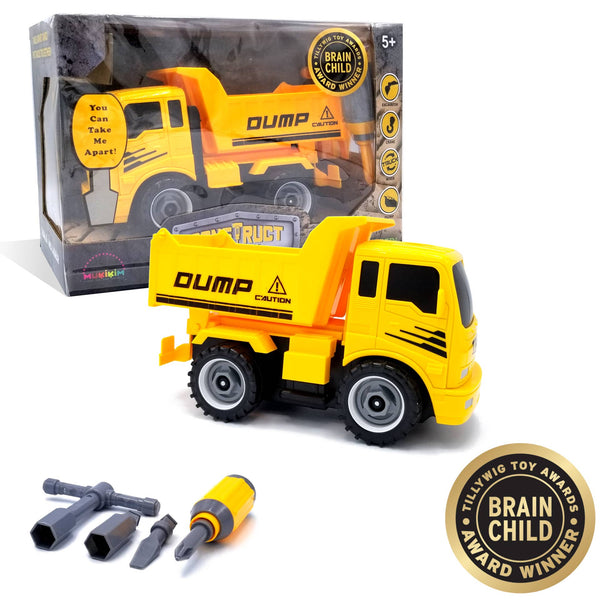 Dump TakeApartPutTogether/2ToysIn1 Truck Toy Nantucket Kids