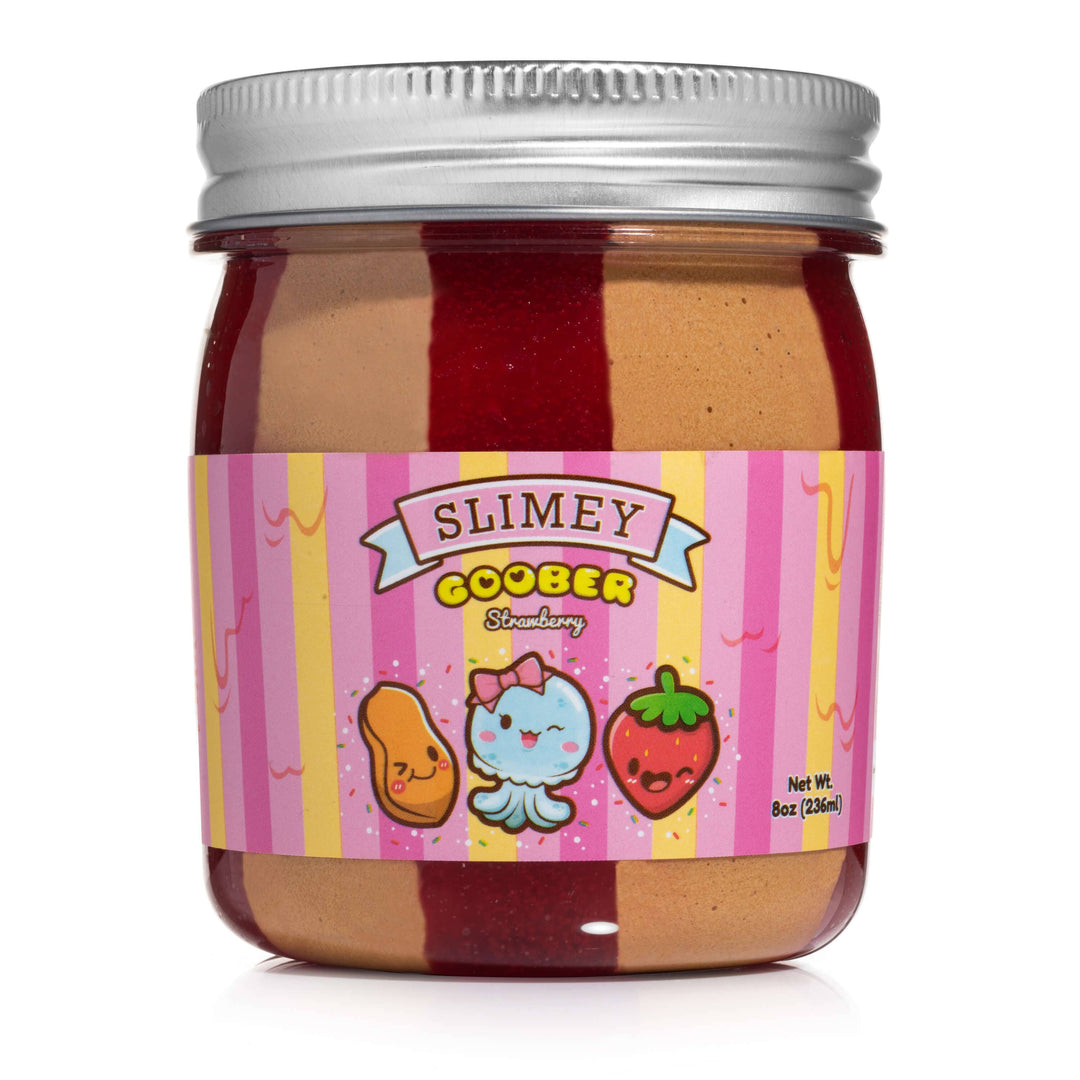 Slimey Goober Strawberry Cloud Creme Slime