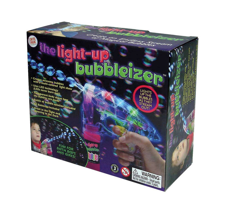 Can You Imagine Light-Up Bubbleizer Bubble Blowing Toy
