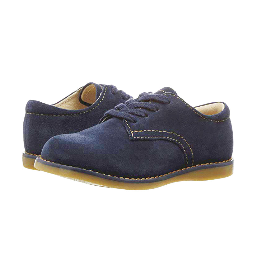 FootMates Bucky Oxfords-Denim Suede
