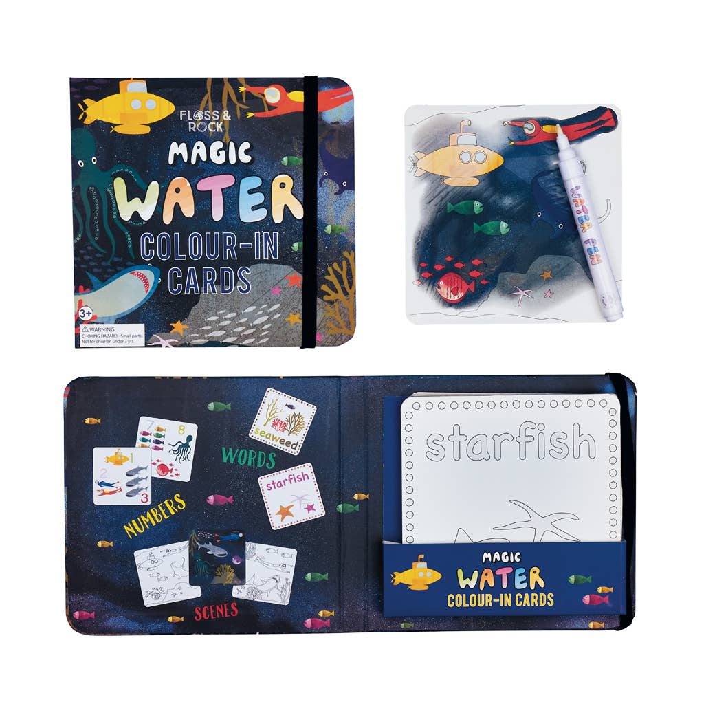 Deep Sea Water Pen and Cards