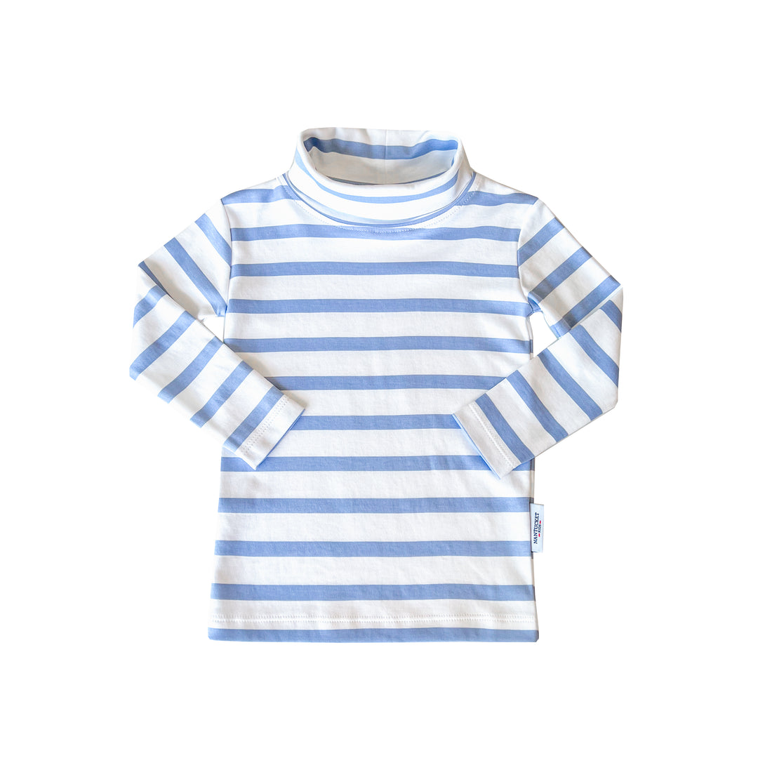Portside Tisbury Turtleneck-Ultramarine Stripe