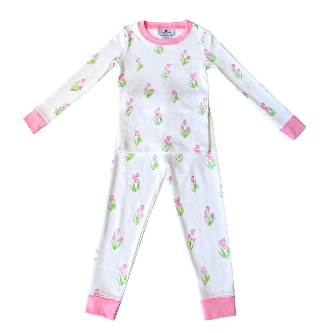 Tisbury Tulips Pima Jammies-2-Piece Set