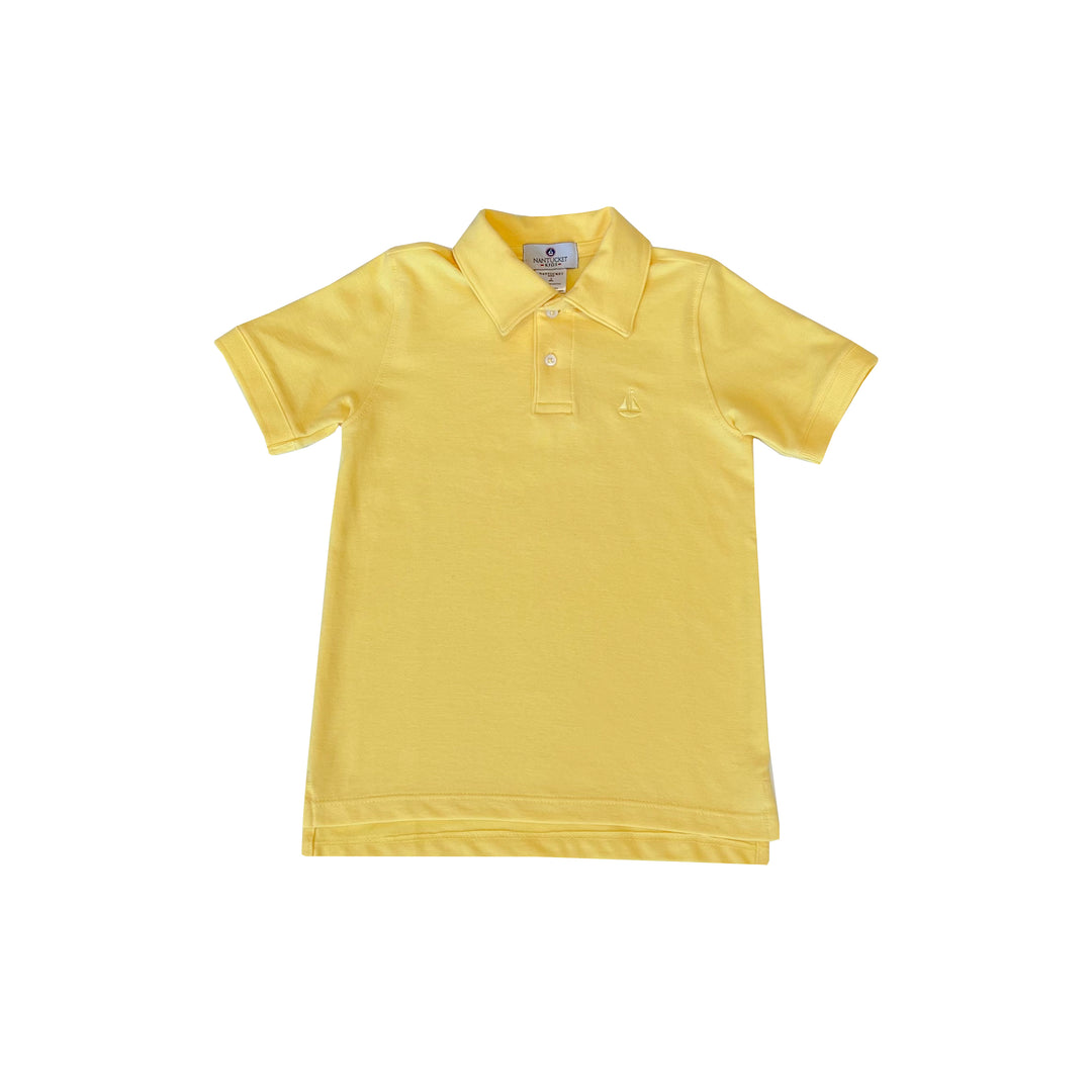 Set Sail Pique Polo-Daffodil