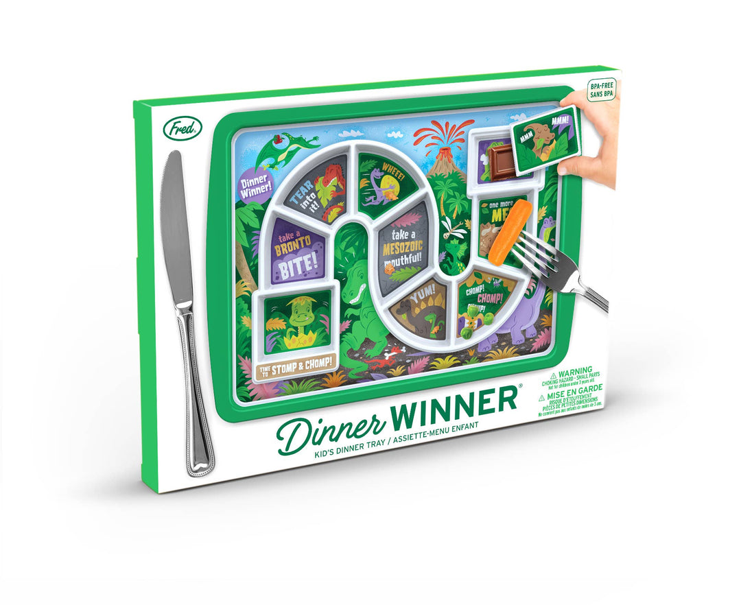 Dinner Winner- Dino Time Plate