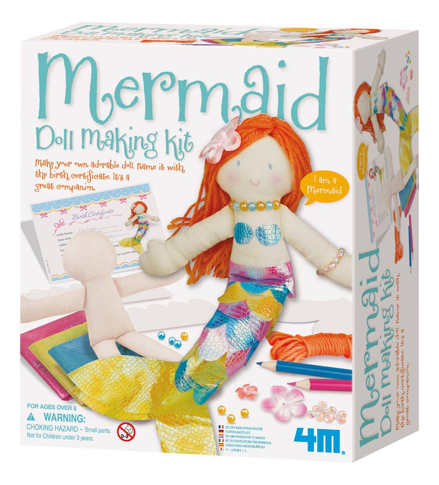 4M Mermaid Doll Making Kit