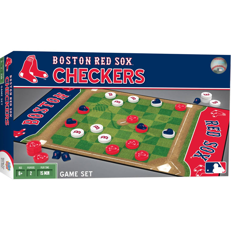 Boston Red Sox MLB Checkers