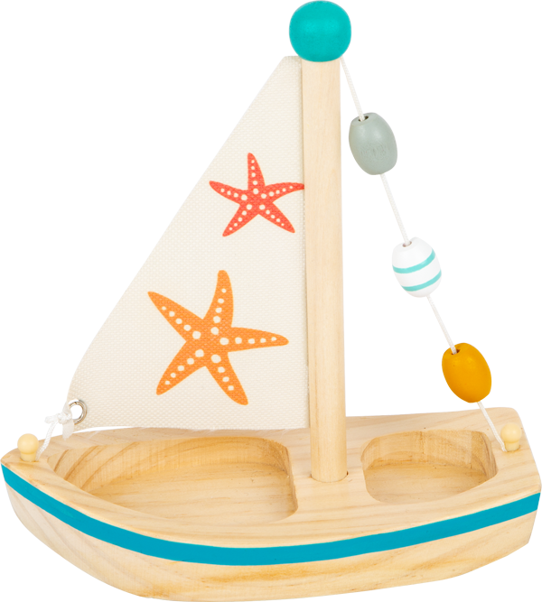 Small Foot Starfish Sailboat Water Toy