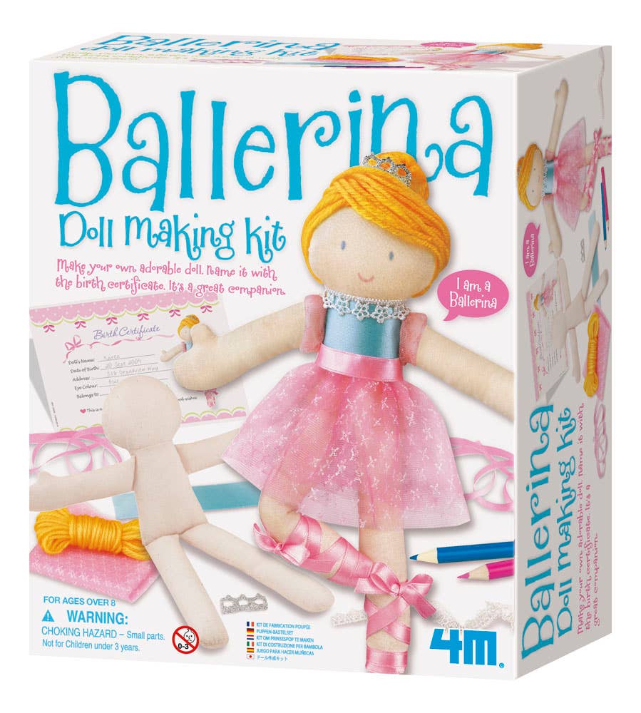 4M Ballerina Doll Making Kit