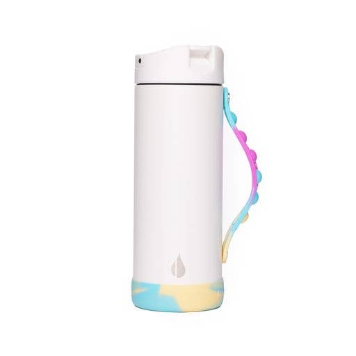 Back to School Bottle - 14oz Iconic Pop White Tie Dye