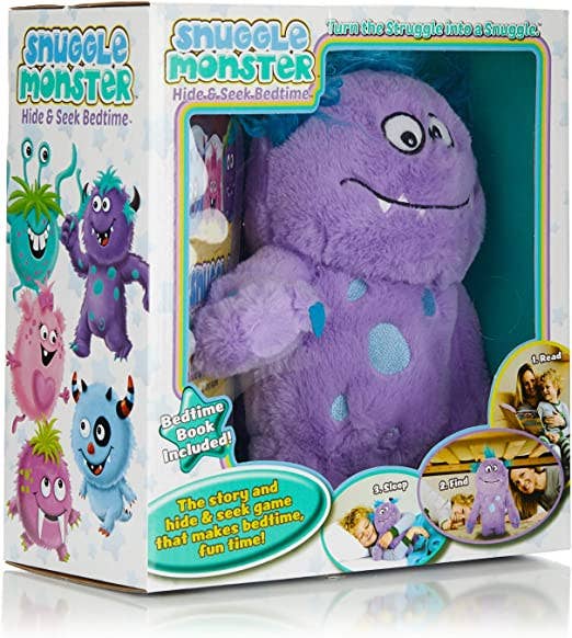 Snuggle Monster Hide & Seek Bedtime  Purple Monster