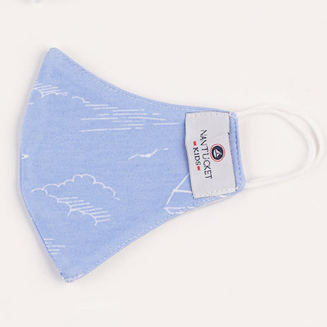 Seas The Day Face Mask-Periwinkle