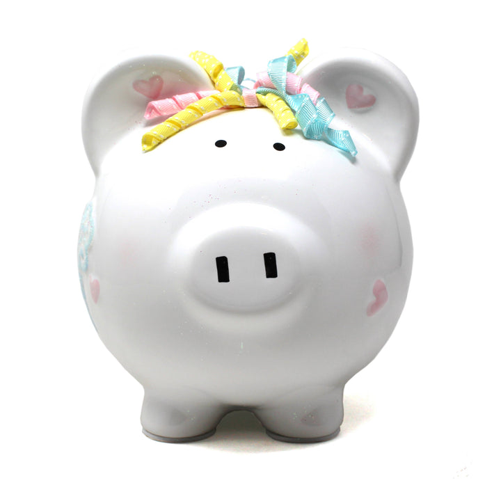 Unicorns And Rainbows Piggy Bank