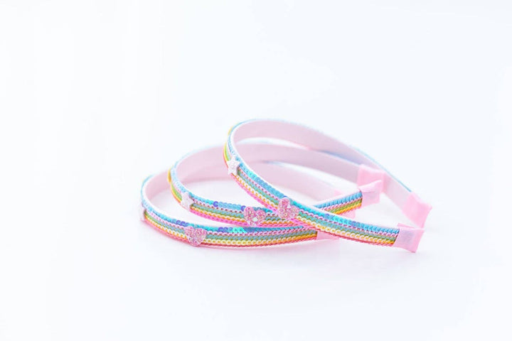 Sequin Headband - Rainbow Run