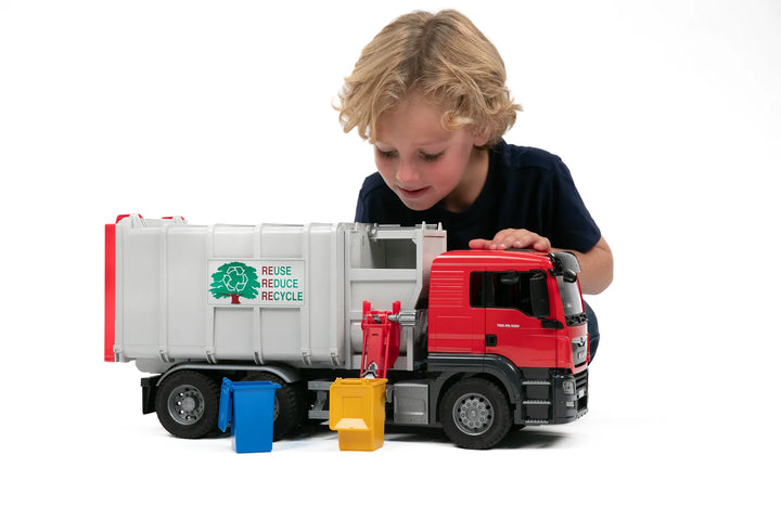 Bruder 03761 Man TGS Side Loading Garbage Truck