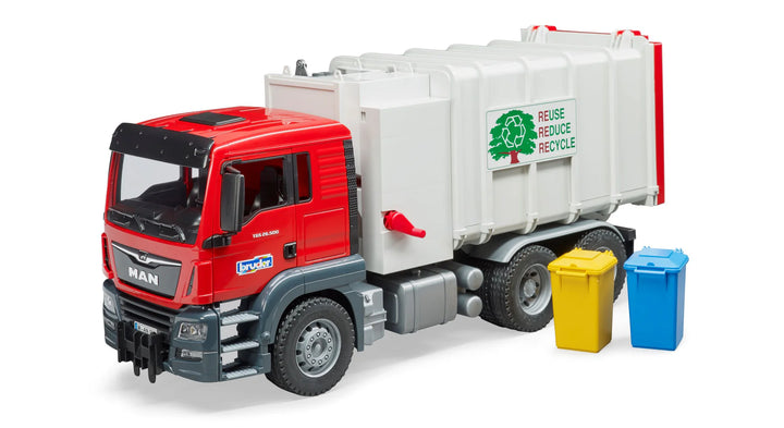 Bruder 03761 Man TGS Side Loading Garbage Truck