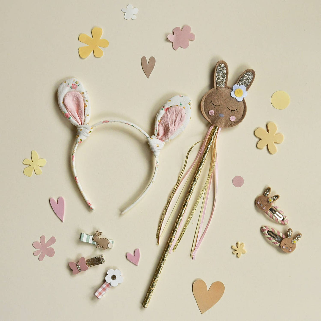 Stripy Bunny Clips