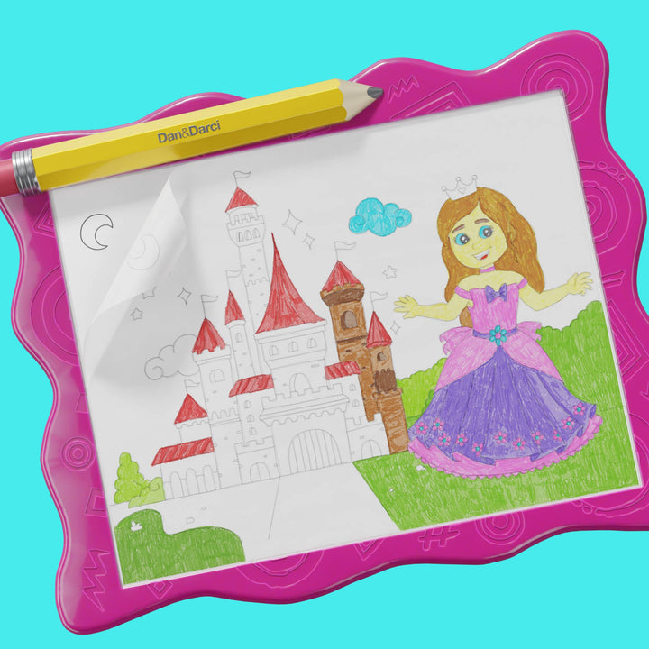 Light Up Tracing Pad for Kids - Craft Kit for Girls & Boys