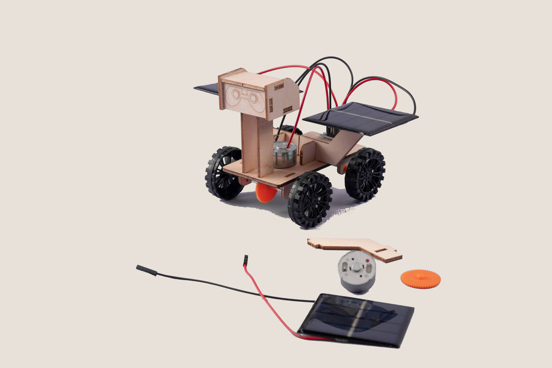 Solar Powered Mars Exploration Rover DIY Kit, STEM Toy