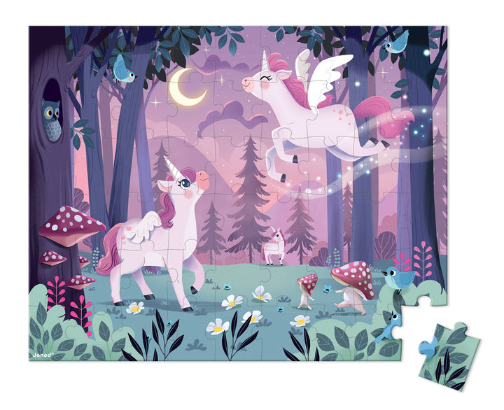 Magical Unicorns Suitcase Puzzle - 54 Pieces