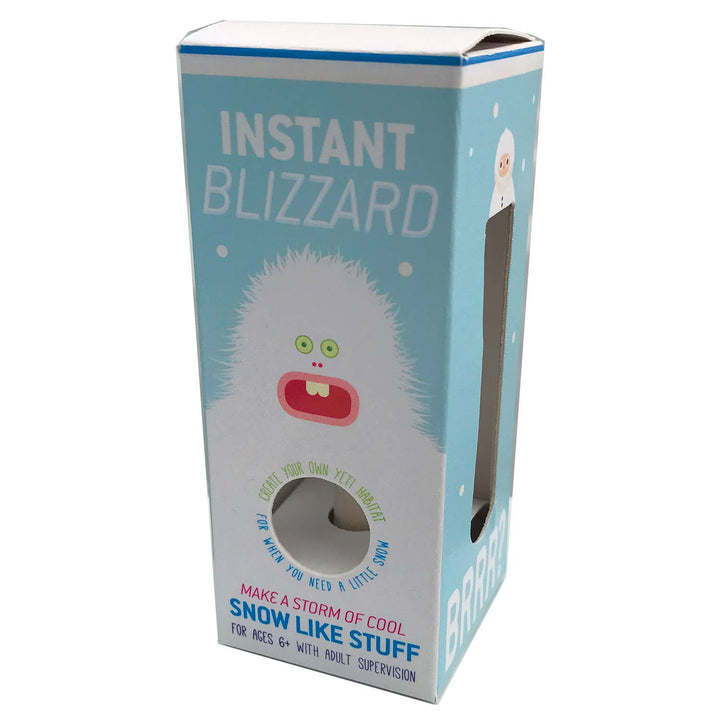 Instant Blizzard:
instant snow kit 