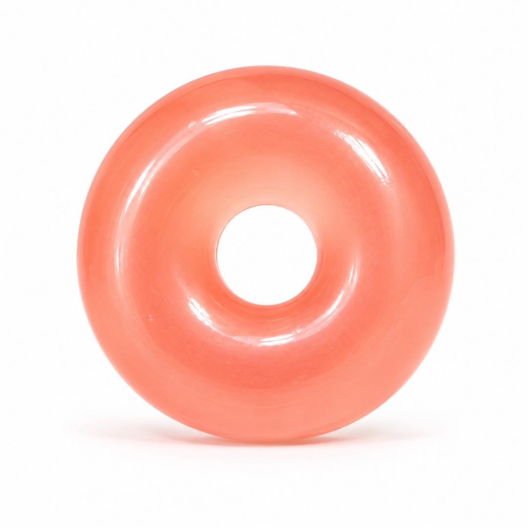 FEELZiES™ Jelly Donut Squishy™ – Wearable Sensory Fidget: Peach Jelly