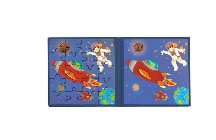 Scratch - Magnetic Puzzle Book SPACE