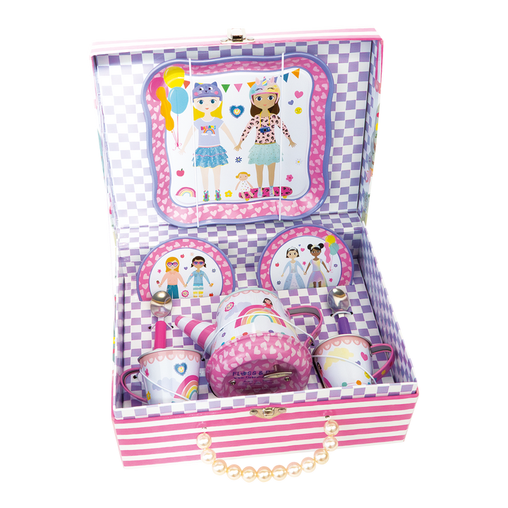 9 Piece Musical Tea Set - Best Friends